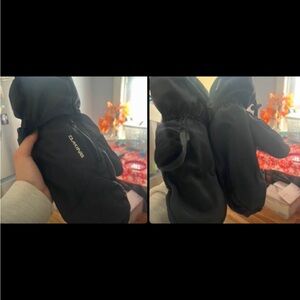 Dakine Black Ski Mittens